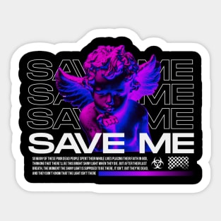 Save me Sticker